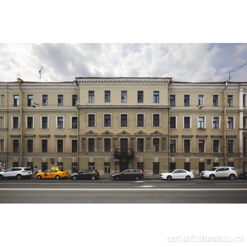 Дом семьи Бенуа. Фасад по ул. Глинки