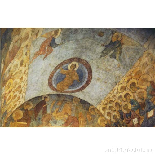 Страшный суд. Фрагмент росписи Успенского собора во Владимире
