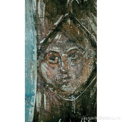 Херувим. Фрагмент росписи Успенского собора во Владимире «Страшный суд»