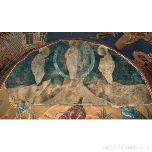 Преображение. Фрагмент росписи Успенского собора во Владимире