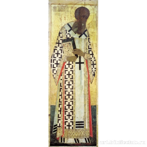 Григорий Богослов. Икона из деисусного чина Успенского собора во Владимире