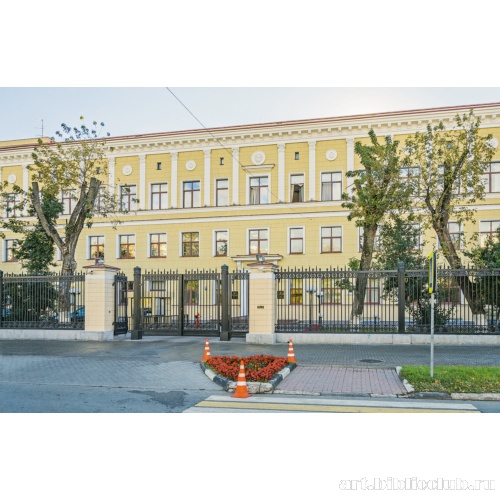 Институт генетики АН СССР. Фрагмент главного фасада