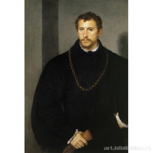 Портрет молодого человека. Фрагмент