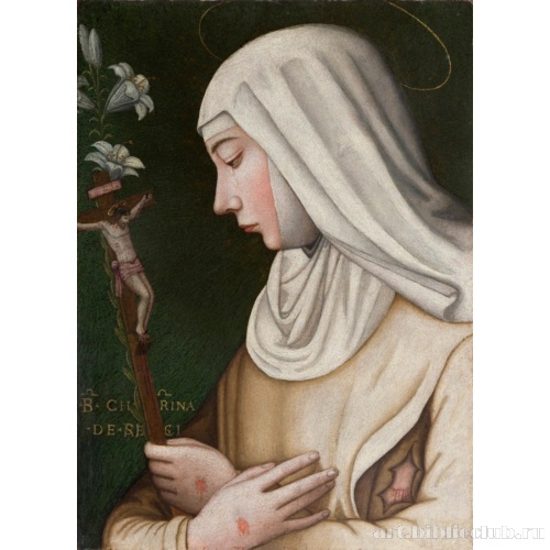 Святая Екатерина с цветком