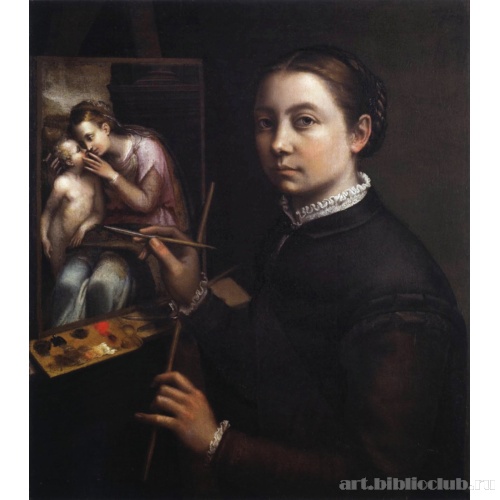 Автопортрет у мольберта