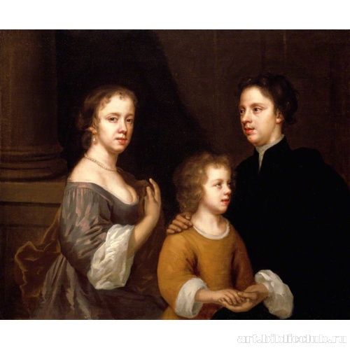 Автопортрет с мужем и сыном