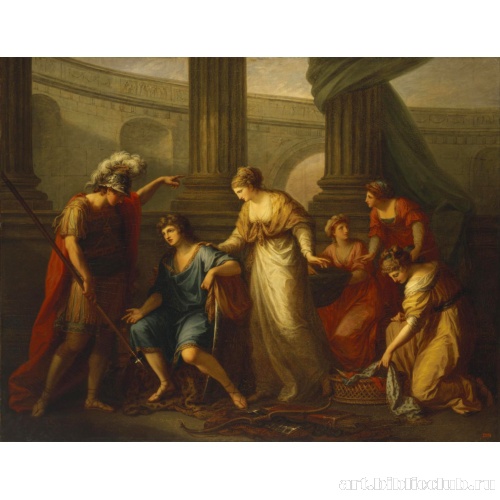 Гектор призывает Париса на битву