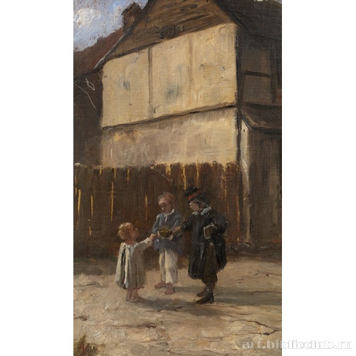 Мальчики во дворе