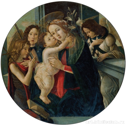 Мадонна с Младенцем, святым Иоанном Крестителем и архангелами