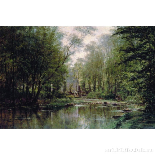 Лес в Вёле. Нормандия