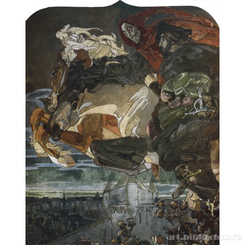 Полет Фауста и Мефистофеля