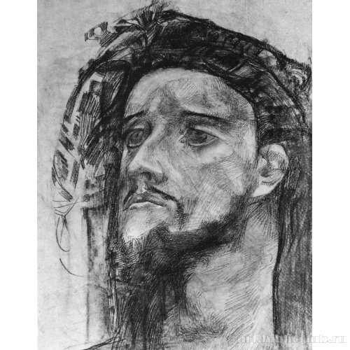 Голова пророка. Эскиз