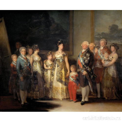 Портрет семьи короля Карлоса IV