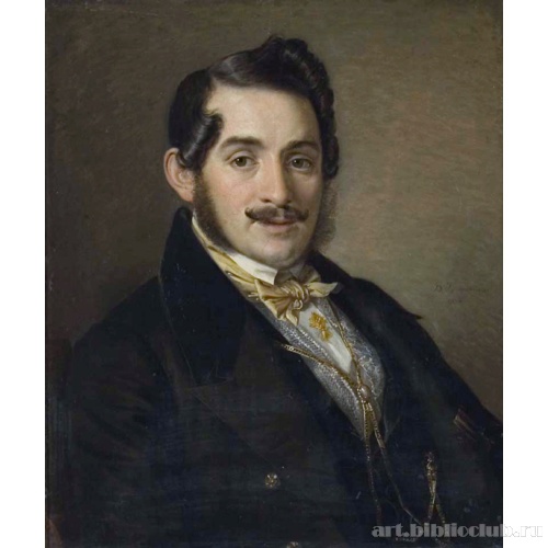 Портрет неизвестного в черном сюртуке