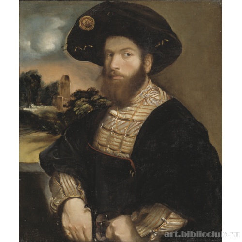 Портрет мужчины в черном берете