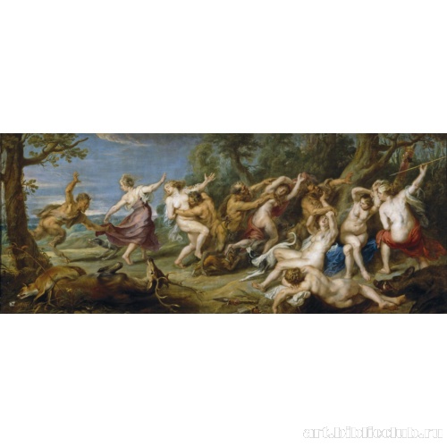 Диана и нимфы, застигнутые фавнами