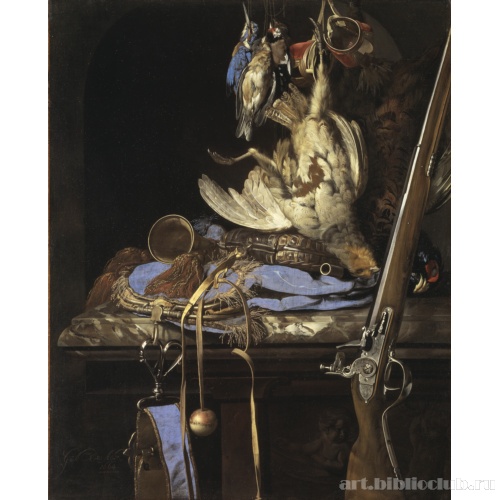 Натюрморт с охотничьим снаряжением