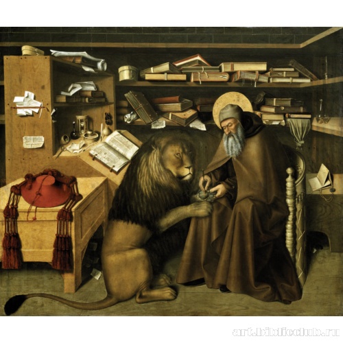 Святой Иероним извлекает занозу из лапы льва