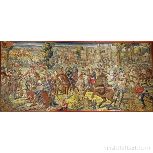 Пленение Франсуа I. Шпалера из серии гобеленов «Сражение при Павии»