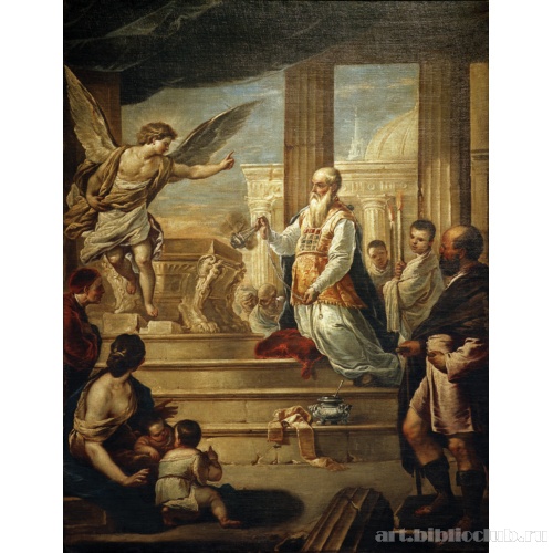 Архангел Гавриил появляется перед Захарией