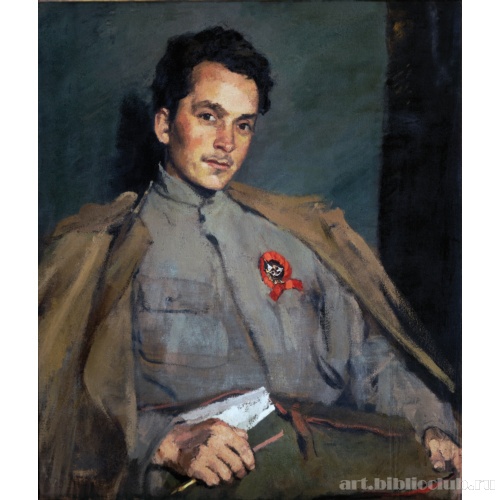 Портрет писателя Д. А. Фурманова