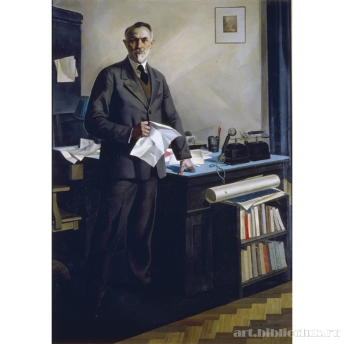 Портрет наркома Л.Б. Красина