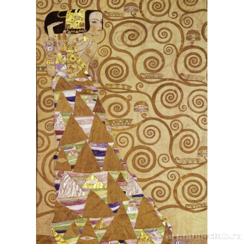 Картон для фриза во дворце Стокле в Брюсселе. Фрагмент «Ожидание»