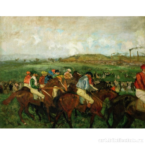 Наездники перед стартом