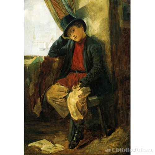 Портрет В.Е. Маковского в детстве