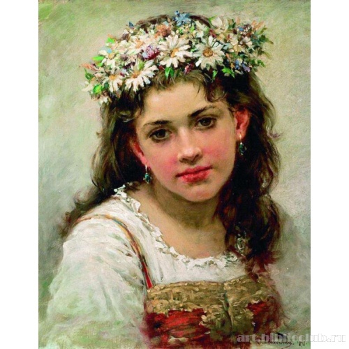 Головка девочки