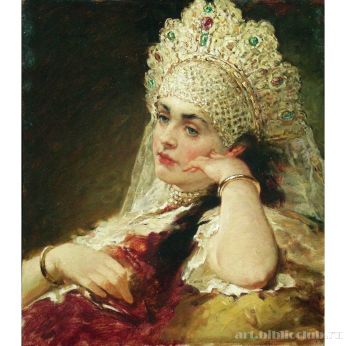 Девушка в жемчужном ожерелье