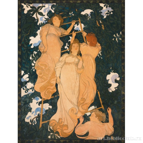 Лестница в листве