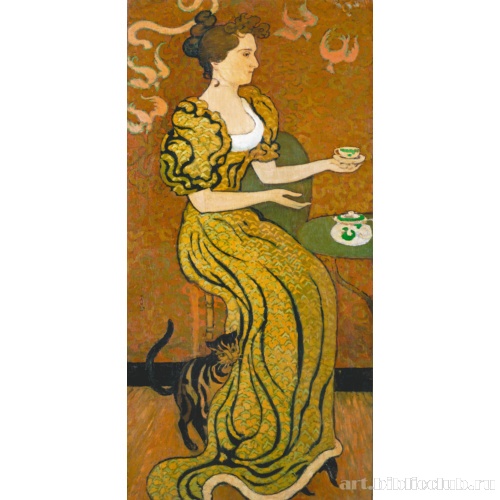 Мадам Рансон с кошкой