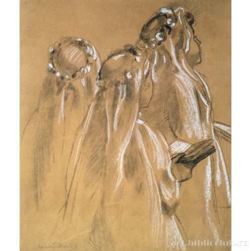 Девушки в венках