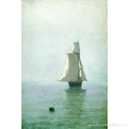 Парусник в море