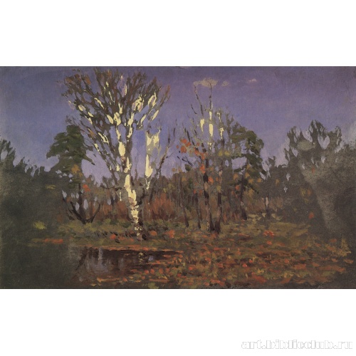 Лесок с берёзой