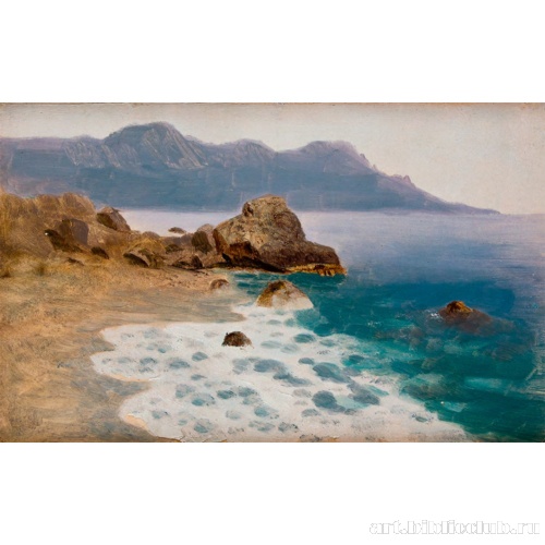 Берег моря. Прибой