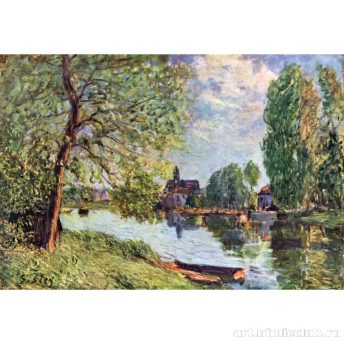 Речной пейзаж близ Море на Луане