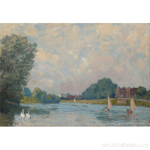 Темза близ Хэмптон-Корт