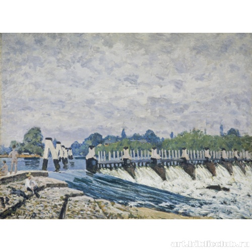 Плотина Молези утром, Хэмптон-Корт