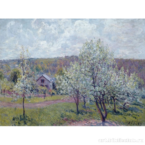 Весна в окрестностях Парижа