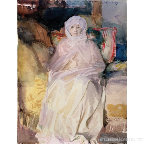 Миссис Гарднер в белом