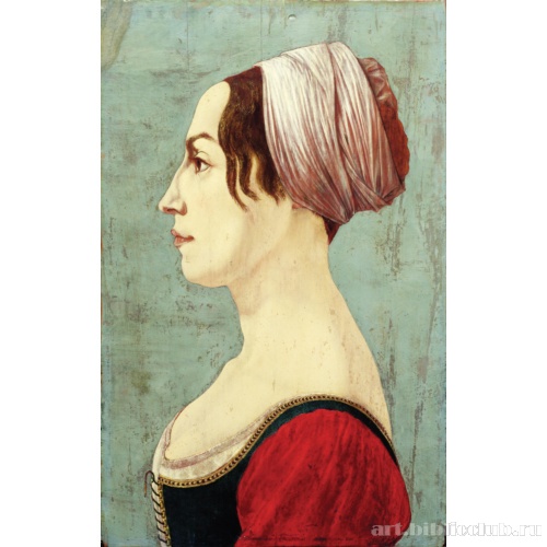 Портрет женщины в профиль