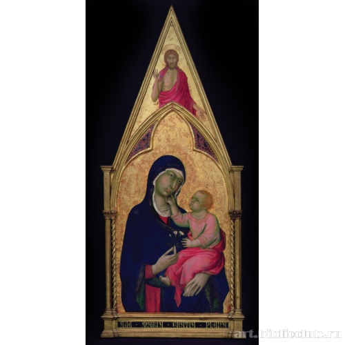 Мадонна с Младенцем. Центральная часть алтаря «Богоматерь со святыми»
