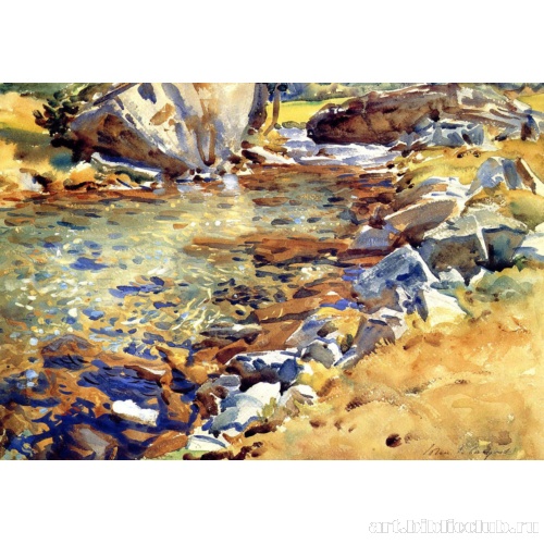 Ручей среди скал