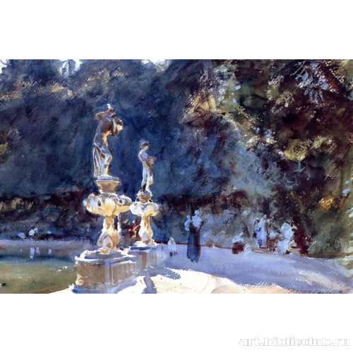 Флоренция: фонтан, сады Боболи