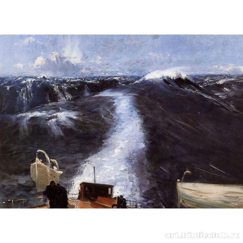 Буря на Атлантическом океане