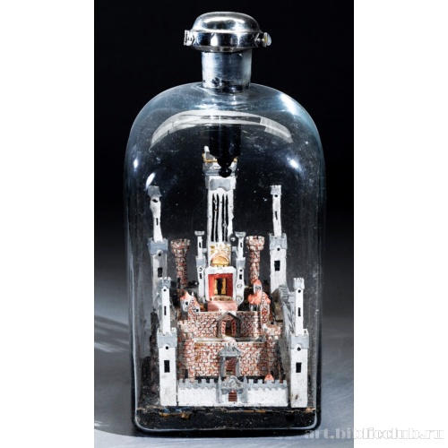 Модель Второго Иерусалимского Храма в бутылке