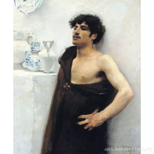 Молодой человек в мечтах