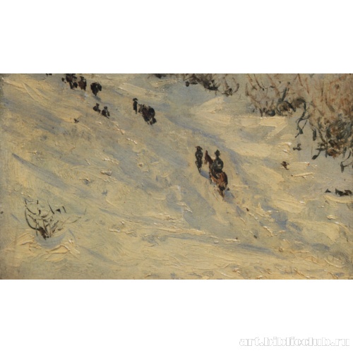 Переход колонны М. Д.Скобелева через Балканы. Этюд